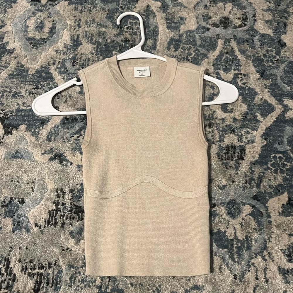 Abercrombie structured sweater top